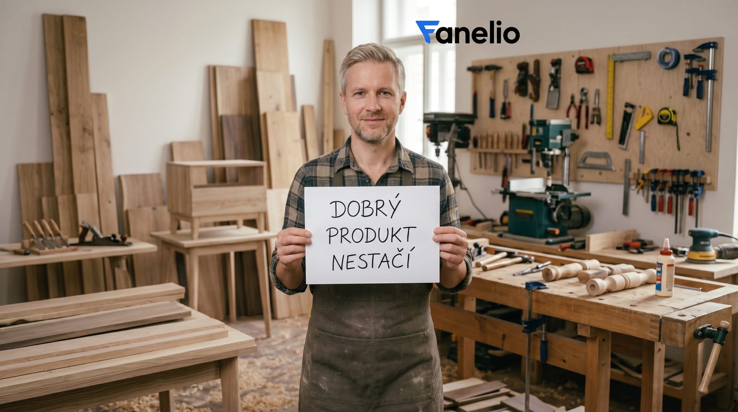 Fanelio: rychlá cesta k webu i prvním zákazníkům